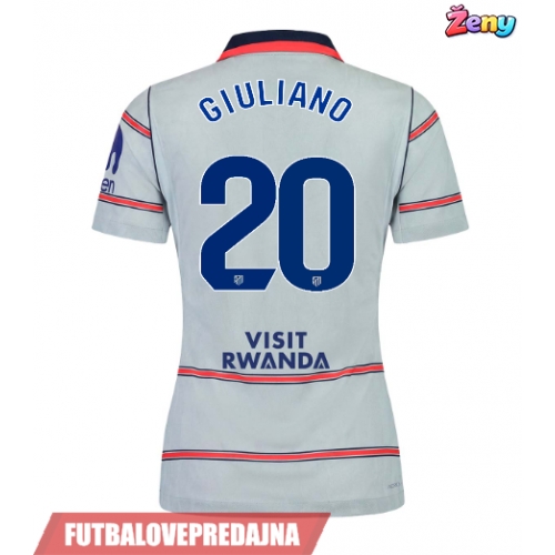 Lacne Ženy Futbalové dres Atletico Madrid Giuliano Simeone #20 2026-27 Krátky Rukáv - Tretina